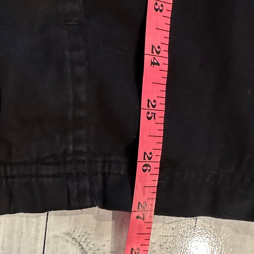 Live a Little Sz 3X Black Grommets Utility Jacket • NEW! - Picture 9 of 10
